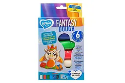 Набір для ліплення з тістом 41241 "Color Fantasy" 6 кольорів LOVIN