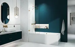 Шторка для ванни Radaway Essenza Pro PNJ 100 см Gold 10101100-09-01 - мініатюра 2