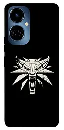 TPU чохол Demsky Wolf medallion для TECNO Camon 19 (CI6n) / 19 Pro (CI8n)