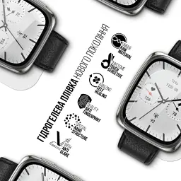 Плівка захисна Armorstandart Matte hydrogel Amazfit Active 2 Square 6 pcs (ARM91946) - мініатюра 2