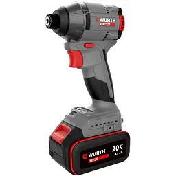 Гвинтокрут Wurth Red stripe ударний акумуляторний ASSR 20V 1/4, 1x4.0 Ah (5702515011)