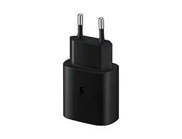 Мережевий зарядний пристрій Samsung 25W PD Wall Charger + Cable USB-C to USB-C Black (EP-TA800XBEGRU) [57332] - мініатюра 3