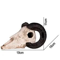 Декорація череп барана Terrario Ram Skull 19x16x11см (191712) - мініатюра 2