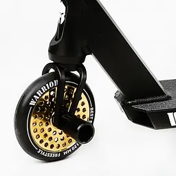 Самокат трюковий Best Scooter 52х12х85 см Чорно-золотий 000231354 - мініатюра 3