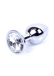 Анальна пробка Jewellery Silver Plug срібляста