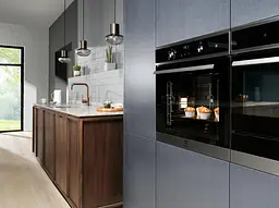 Духова шафа електрична Electrolux А пара дисплей конвекція телескопічні напрямні 65 л чорний - мініатюра 2