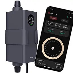 Нагрівач зовнішній Chihiros Heater Pro 16/22мм, 10-1000W з керуванням через додаток - мініатюра 2