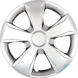 Ковпак колеса з емблемою Hyundai SKS331 R15 сірий з логотипом на вибір 4 шт