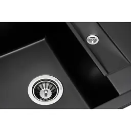 Мийка кухонна GRANADO VALENCIA black shine (gr0701) - миниатюра 4