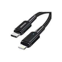 Дата кабель USB-C to Lightning 2.0m 20W black Essager (EXCTL-CGA01) - мініатюра 2