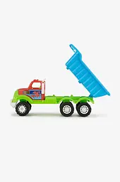 Іграшка Самоскид Kinderway Орел Б з конструктором (12 шт.) KW-07-713-1 Червоно-синій