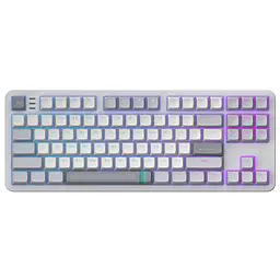 Клавіатура Dark Project ALU87 Daylight ABS RGB Mech G3MS Zircon White/Grey (DPKB_DAYLIGHT_87_ANSI_UA) - мініатюра 2