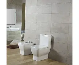 Унітаз Sanwerk в комплекті зі зливним бачком та кришкою - COMPACT EMMASQUARE (SW0003073) - мініатюра 6