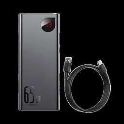 Зарядне для ноутбука Baseus Adaman 65W 20000 mAh PPIDMA-D01 - мініатюра 2