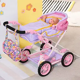 Коляска для ляльки Baby Born Делюкс S2 (828649) - мініатюра 3