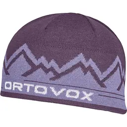 Шапка Ortovox Peak Beanie Фіолетовий