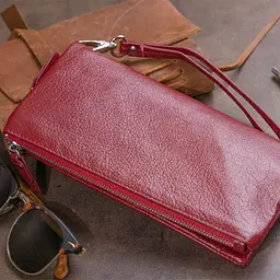 Жіночий шкіряний гаманець-клатч ST Leather 20,8х10х2 см acs0015267 - мініатюра 7
