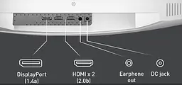 Монітор 27" MSI MAG 274QRFW QHD IPS 180Hz (MAG 274QRFW) - мініатюра 6