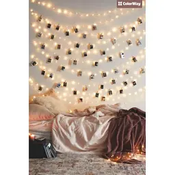 Гірлянда ColorWay Світлодіодна з прищіпками для фото 40 LED / 4.2 м USB (CW-LCP-40L42BU) - мініатюра 8