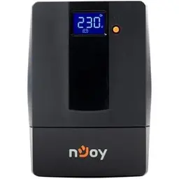 Джерело безперебійного живлення NJOY Horus Plus 800 (PWUP-LI080H1-AZ01B) Lin.int., AVR, 2 x евро, USB, LCD, пластик