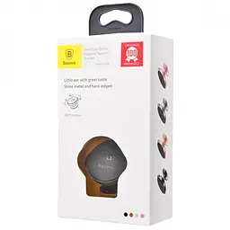 Тримач в машину Baseus Small Ears Series Magnetic Suction Bracket Vertical Type silver (14522) - мініатюра 2
