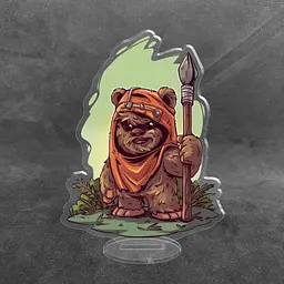 Акрилова колекційна фігурка Чібі Chibi Зоряні війни Star Wars - EWOK 10 см