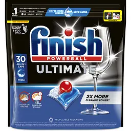 Засіб для миття посуду в посудомийних машинах Finish Ultimate Fresh 30 таблеток