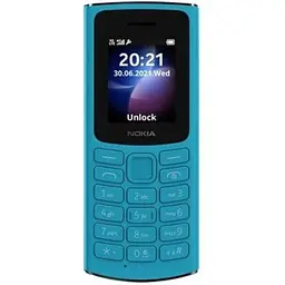 Мобільний телефон Nokia 105 SS 2023 Cyan UA UCRF