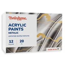 Акрилова фарба Brushme Набір 3201 AP3201, 12 кольорів