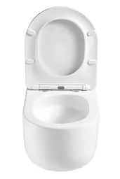 Унітаз підвісний Mixxus Premium Topper-0302-T3 490x360x380 мм, система змиву Tornado 3.0 MP6599, Білий - мініатюра 8