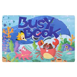 М'яка розвиваюча іграшка-книжечка "Busybook" Bambi YB-501-502-503-4