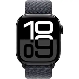 Смарт-годинник Apple Watch Series 10 GPS 42mm Jet Black Aluminum Case with Ink Sport Loop (MWWG3) [114985] - мініатюра 2