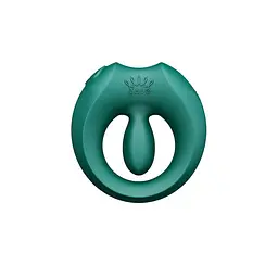 Ерекційне смарт-віброкільце Zalo Apis Turquoise Green