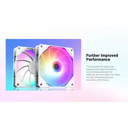 Кулер до корпусу ID-Cooling TF-12025-PRO ARGB TRIO WHITE - мініатюра 7