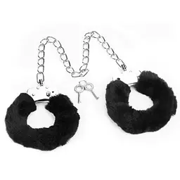 Поножі - Fetish Pleasure Fluffy Leg Cuffs - мініатюра 3
