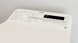 Whirlpool Пральна машина вертикальна, 6кг, 1000, C, 60см, дисплей, білий - мініатюра 7