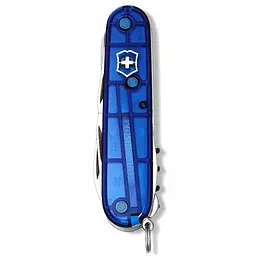 Ніж Victorinox Huntsman Ukraine 91мм,15функ,син.прозор-жовт.прозор - мініатюра 3