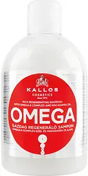 Шампунь для волосся Kallos Cosmetics KJMN Omega відновлюючий з комплексом Омега-6, 1 л - мініатюра 4