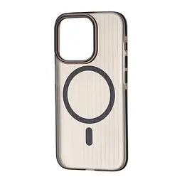 Чохол Groove Matt Case with MagSafe iPhone 15 Pro Black