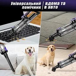 Автомобільний пилосос Aspiring потужний USB акумуляторний ручний бездротовий 200W - мініатюра 7