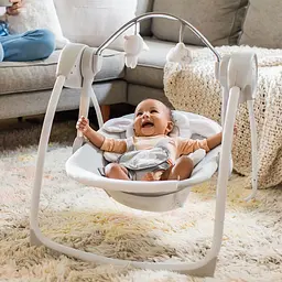 Крісло-гойдалка Ingenuity Comfort 2 Go Cuddle Lamb (12184) - мініатюра 4