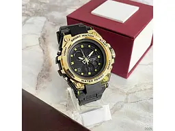 Наручные часы мужские 739 Black-Gold Sanda acs0030961 - миниатюра 3