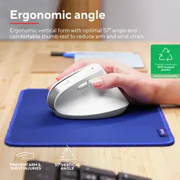 Мишка Trust Bayo+ Ergonomic Wireless/Bluetooth White (25399) - мініатюра 12