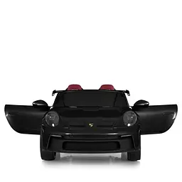 Дитячий електромобіль Машина Bambi Porsche 2-місний до 50 кг 2WD Чорний (DE-169-E-776) - мініатюра 5