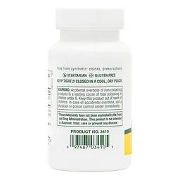 Залізо Natures Plus Iron 40 mg, 90 таблеток - мініатюра 3