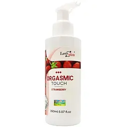 Гель масажний Love Stim Orgasmic Touch 150 мл полуниця