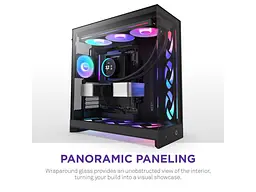 Корпус NZXT H9 Flow RGB Black (CM-H92FB-R1) - мініатюра 6