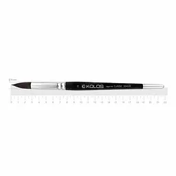 Пензель білка кругла Classic 3049R №11 коротка ручка KOLOS (4823064900163)