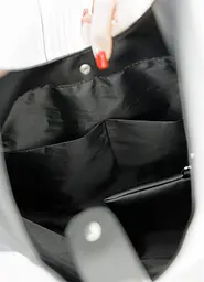 Сумка жіноча Sambag HOBO M чорний 35 х 40 х 8 см (53200001) - мініатюра 7