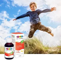 Сироп для підвищення гемоглобіну та зняття втоми Pediakid Fer + Vitamines B 125 мл - мініатюра 4